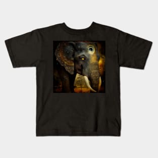 Elephant Spirit, Beautiful Wildlife Kids T-Shirt